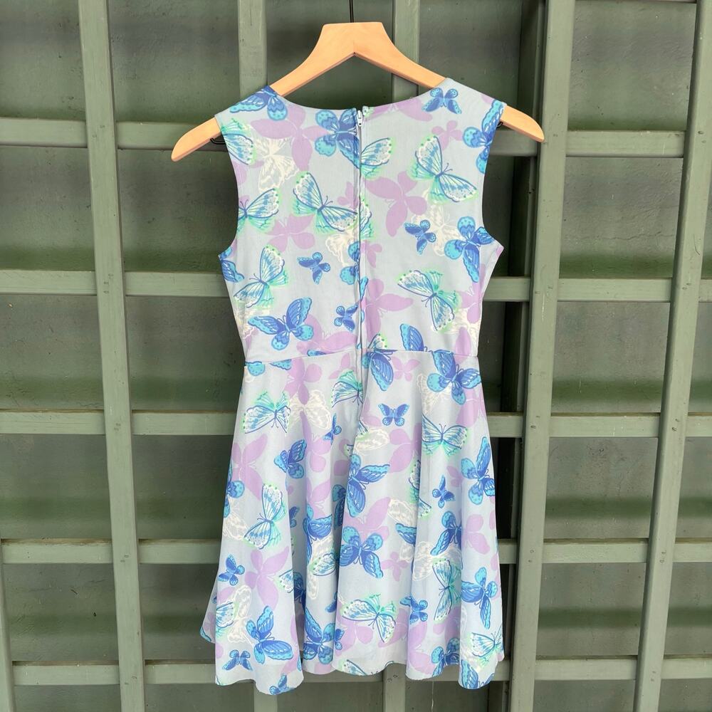 The Children's Place Girls Size 12 Pastel Butterfly Twirl Party Dress - Picture 6 of 6